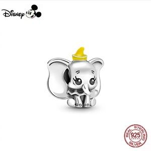 New Sterling Silver 925 Dumbo the Elephant charm